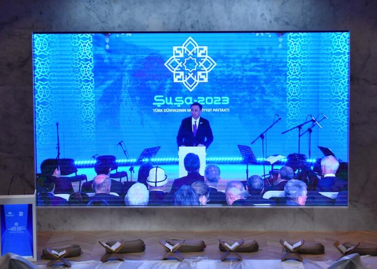 Şuşada I Türk Dünyası Mədəniyyət Forumu işə başlayıb