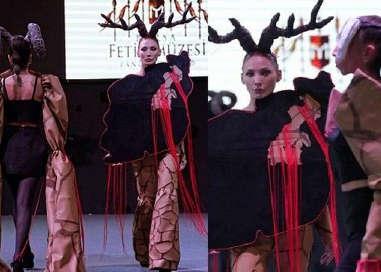 Türkiyədə Urmiya gölü naxışlı geyimlər nümayiş olundu