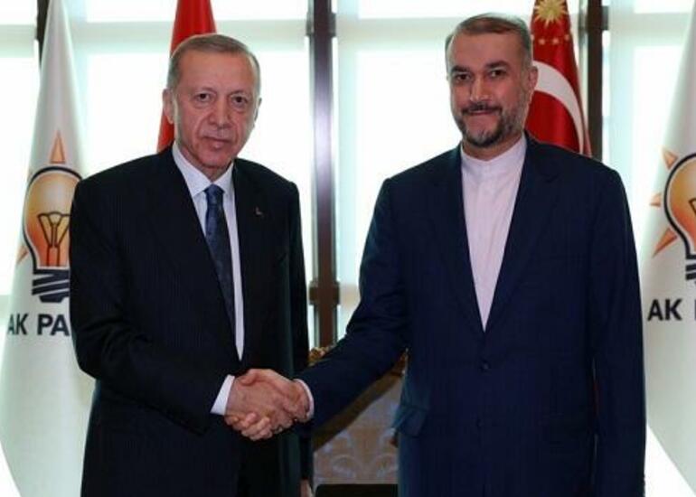 Ərdoğan Abdullahianla görüşdü