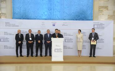 XI Bakı Beynəlxalq Kitab Sərgisinin açılış mərasimi keçirilib