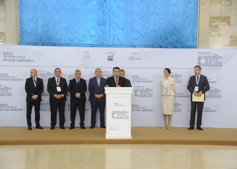 XI Bakı Beynəlxalq Kitab Sərgisinin açılış mərasimi keçirilib