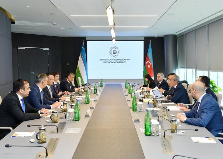 Mikayıl Cabbarov Laziz Kudratovla görüşdü
