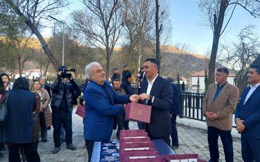 Zabuxa köçürülən ailələrə mənzillərinin açarları təqdim edilib