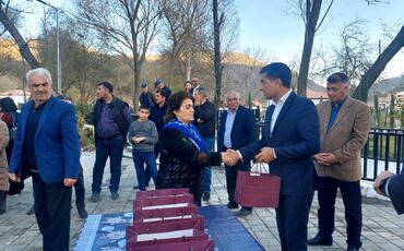 Zabuxa köçürülən ailələrə mənzillərinin açarları təqdim edilib