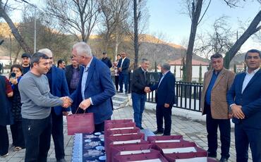 Zabuxa köçürülən ailələrə mənzillərinin açarları təqdim edilib