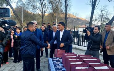 Zabuxa köçürülən ailələrə mənzillərinin açarları təqdim edilib