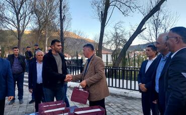 Zabuxa köçürülən ailələrə mənzillərinin açarları təqdim edilib