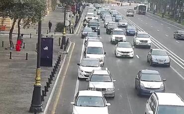 Bakının hansı yollarında nəqliyyatın hərəkətində sıxlıq yaranıb? SİYAHI