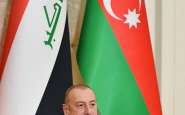 Azərbaycan və İraq prezidentləri mətbuata bəyanatlarla çıxış ediblər