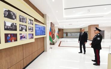 Prezident DTX-nin yeni inzibati binalarının açılışında... - Foto