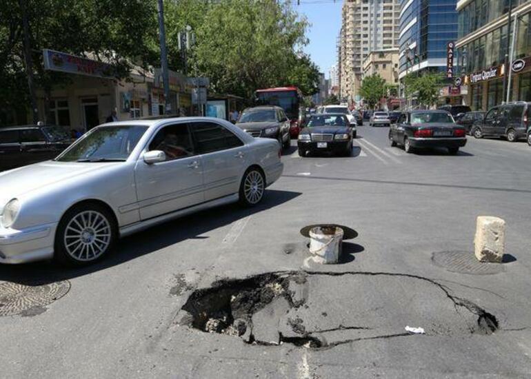 Zəlzələ nəticəsində yol infrastrukturuna ziyan dəyib?
