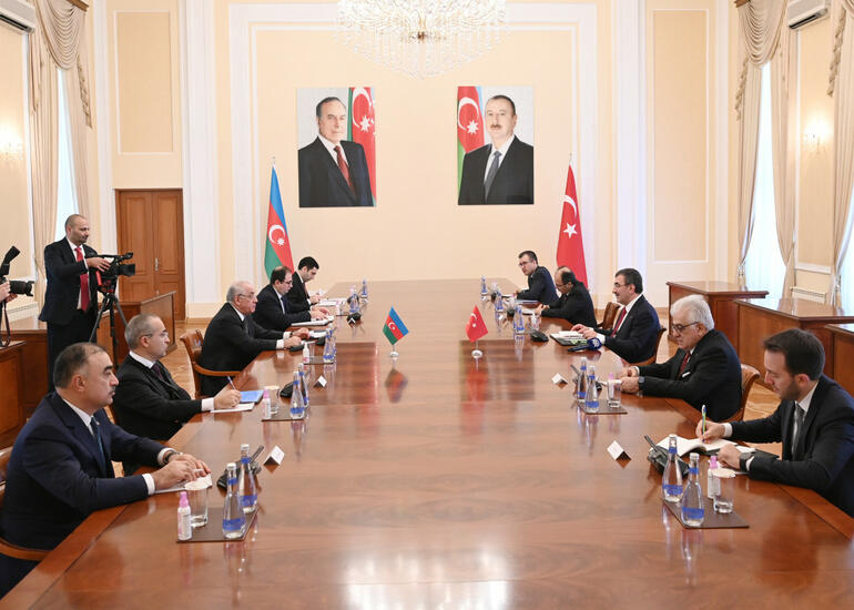 Əli Əsədov Türkiyənin vitse-prezidenti ilə görüşdü