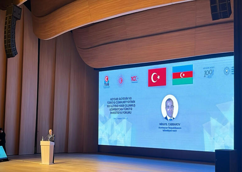 Nazir: Bu il Azərbaycan ilə Türkiyə arasında ticarət dövriyyəsi 7,2 milyard dollar təşkil edib