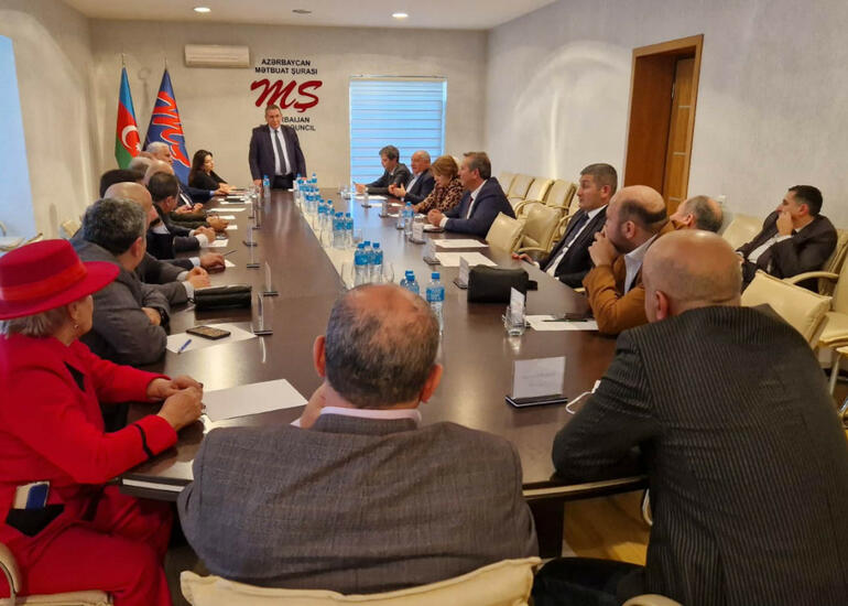 Mətbuat Şurasında 2023-cü ilin son iclası keçirilib - FOTO