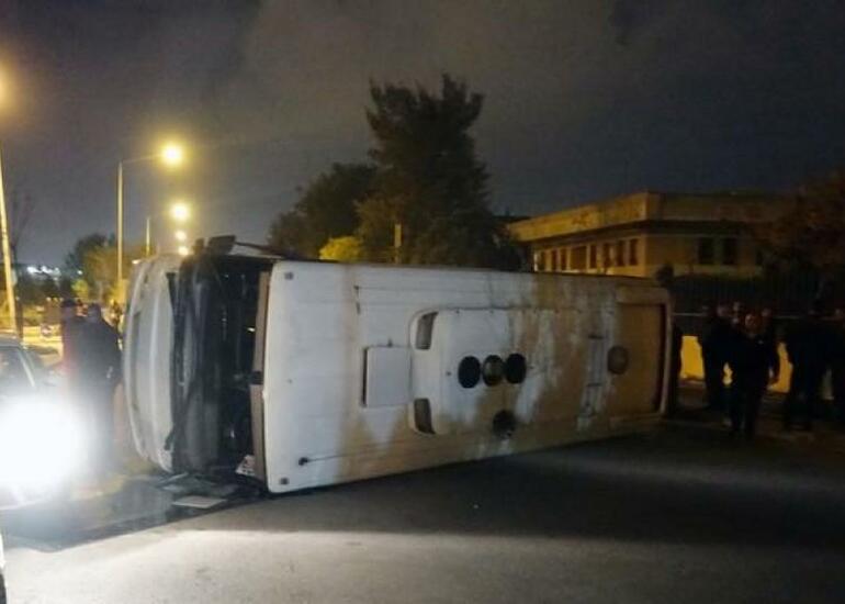 Türkiyədə sərnişin avtobusu aşdı: ölənlər var
