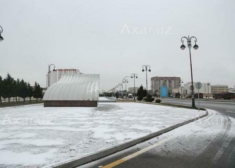 Sabah Bakıda 2 dərəcə şaxta olacaq