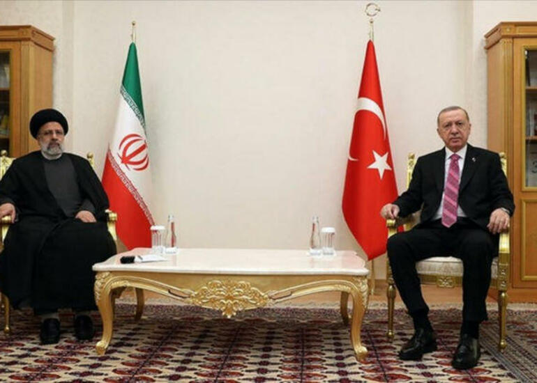 Ərdoğan və Rəisi arasında görüş başladı