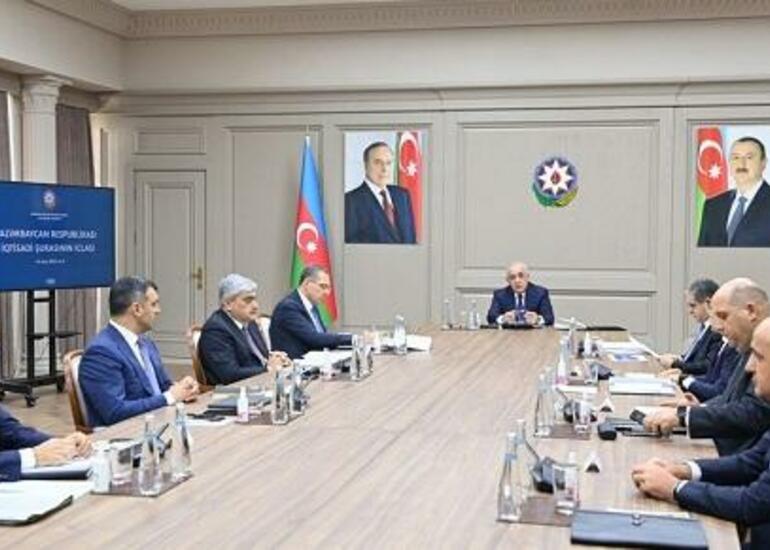 Cari ildə İqtisadi Şuranın ilk iclası keçirildi