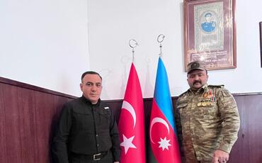 Türkiyə Jandarma Komutanı Vətən müharibəsi qazisinə əsa göndərdi