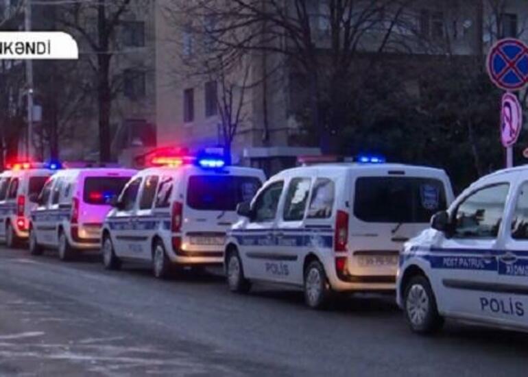 Polislərimiz Xankəndidə belə xidmət edir – Yeni video
