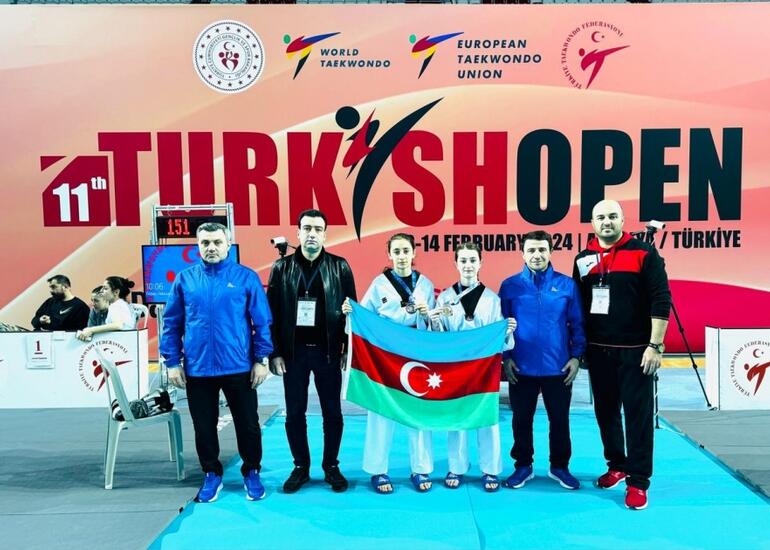 Taekvondoçularımız Türkiyə açıq çempionatına 2 medalla başlayıblar