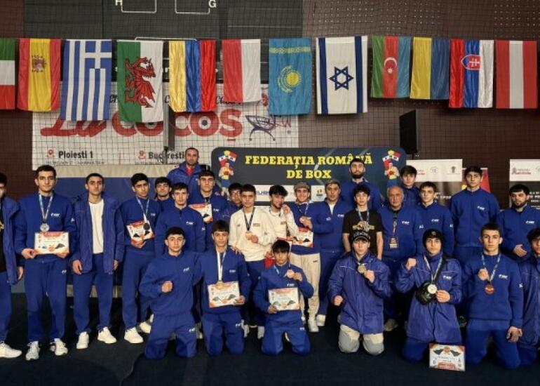 Azərbaycan boksçuları beynəlxalq turniri 14 medalla başa vurublar