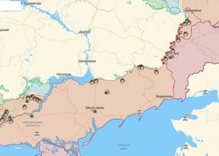 Rusiya 2 ildə Ukraynanın nə qədər ərazisini işğal edib?
