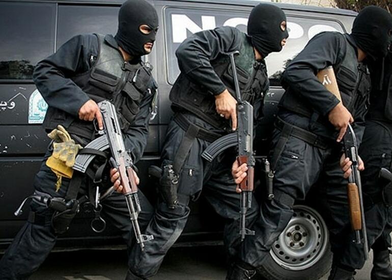 İranda 190 min polis hazır vəziyyətə gətirildi