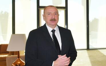 İlham Əliyev “Avronyus” televiziyasına müsahibə verdi