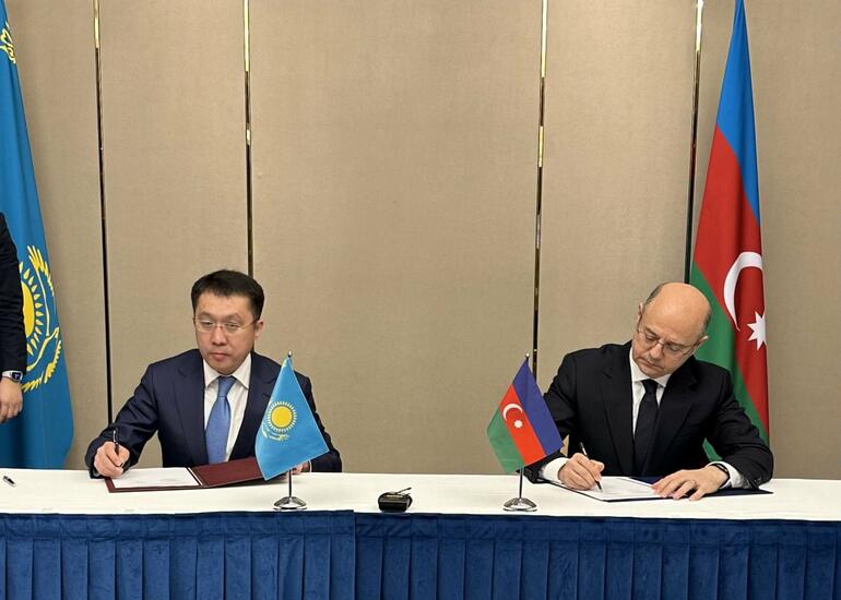 Azərbaycan-Qazaxıstan Hökumətlərarası Komissiyanın 20-ci iclası keçirilib