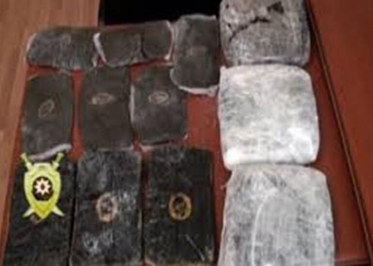 DİN: 43,2 kiloqramdan çox narkotik vasitə aşkarlanaraq götürülüb