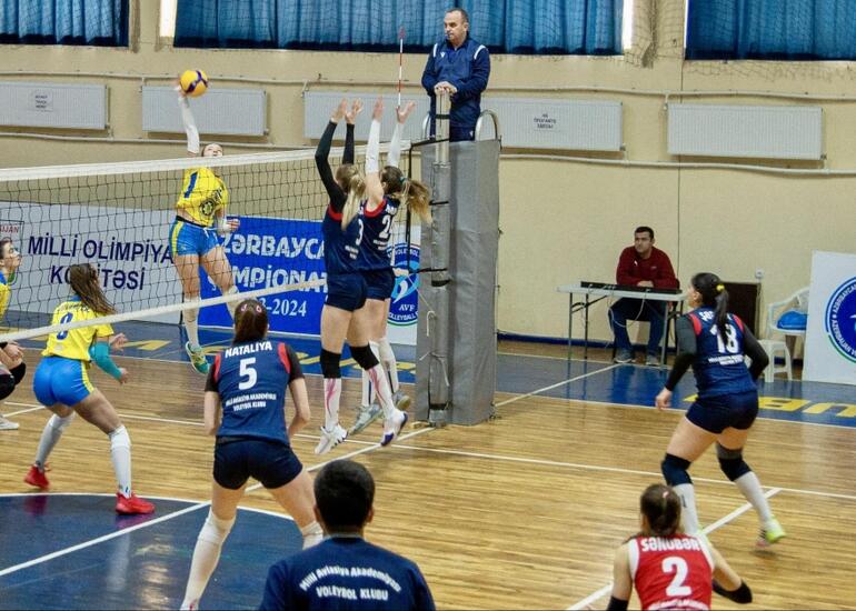 Voleybol üzrə Yüksək Liqada XVII turun proqramı müəyyənləşib