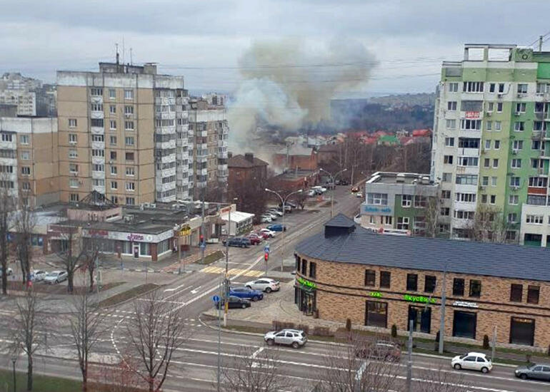 Ukrayna 18 PUA ilə Rusiyaya hücum etdi