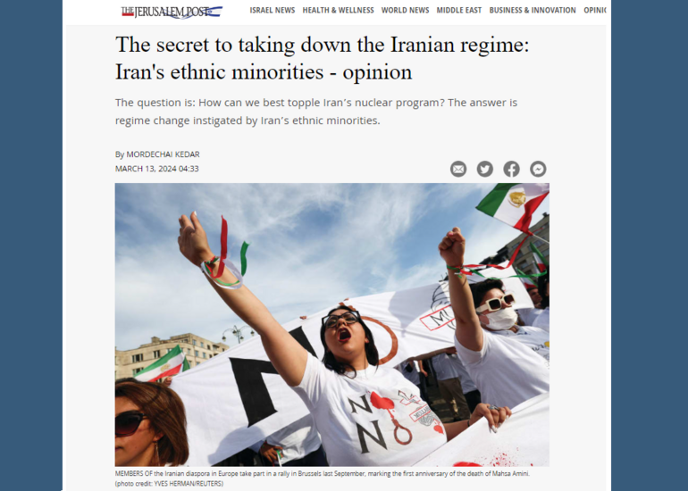 İran rejiminin çökdürülməsi sirri: İranın etnikləri