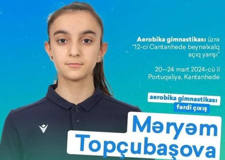 Azərbaycan gimnastı beynəlxalq turnirdə finala yüksəlib