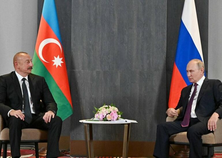 Prezident İlham Əliyev terror aktı ilə əlaqədar Rusiya Prezidenti Vladimir Putinə başsağlığı verib