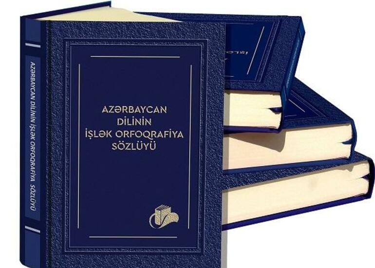 Orfoqrafiya lüğətimiz Türkiyədə nəşr olundu
