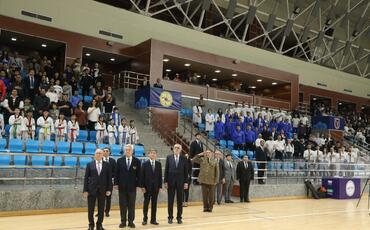 Kiçikyaşlı taekvondoçular arasında Azərbaycan birinciliyinin açılış mərasimi keçirilib