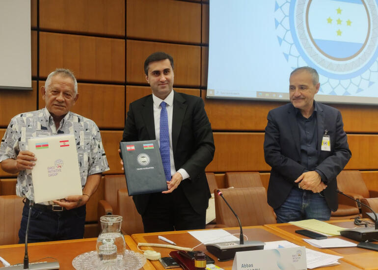 Bakı Təşəbbüs Qrupu və Fransız Polineziyasının Tavini Huiraatira partiyası əməkdaşlığı genişləndirir