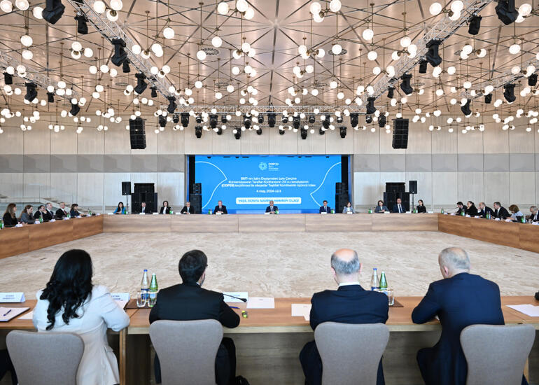 COP29 ilə əlaqədar Təşkilat Komitəsinin üçüncü iclasında mühüm məsələlər müzakirə olunub
