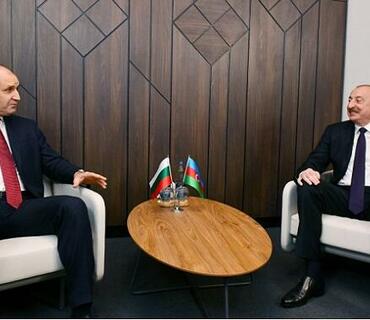 Bolqarıstan prezidentinin rəsmi qarşılanma mərasimi...