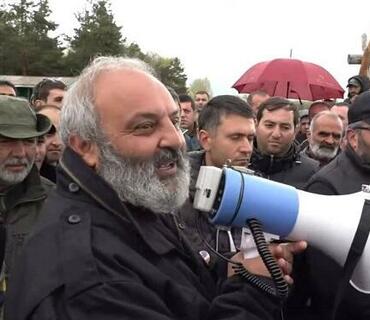 Ermənistan polisi Baqratı yaraladı