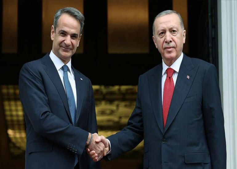Ərdoğan Miçotakisi qəbul etdi