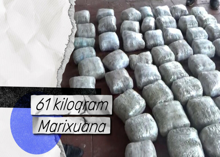 İrandan gətirilən 61 kq narkotiki satmaq istəyən Astara sakinləri saxlanılıblar