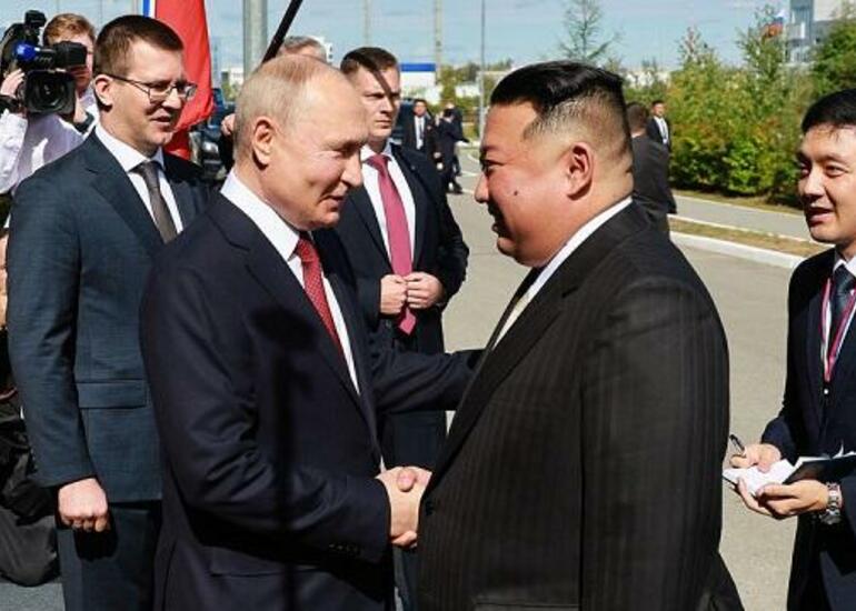 Kim Çen şəxsən izlədi: Bu silahlar Rusiyaya gedəcək?