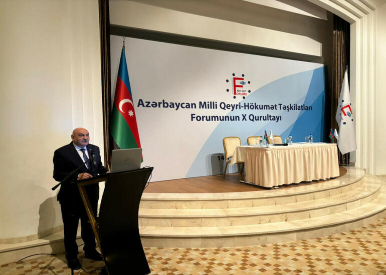 Azərbaycan Milli QHT Forumunun qurultayı keçirilir