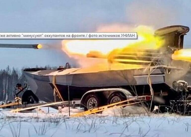 Ukrayna dəniz dronlarını “Qrad”la təchiz etdi - Foto