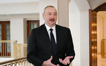 Azərbaycan Prezidenti İlham Əliyev “Euronews” televiziyasına müsahibə verib
