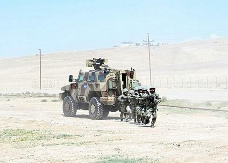 Hərbi polislərimiz “terrorçuları” zərərsizləşdirdi - Video