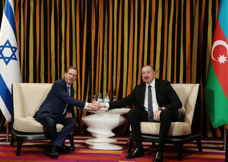 İsrail Prezidenti: Əminəm ki, Azərbaycanla əlaqələrimiz gələcəkdə də inkişaf edəcək